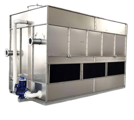 Градирня закрытого типа для индукционных печей